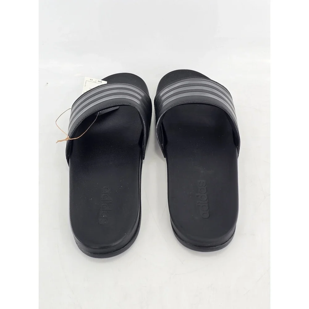 Adidas Adilette Comfort Slides Mens Size 17 Black GZ5896 - New